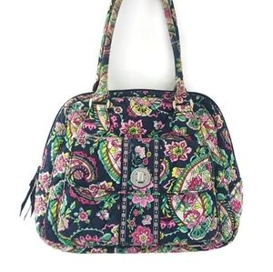 Vera Bradley Retired Petal Paisley Purse